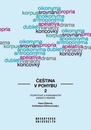 Čeština v pohybu 2 - Teoretické a komunikační aspekty proprií - Ivana Kolářová,Marie Tušková,Marek Lollok
