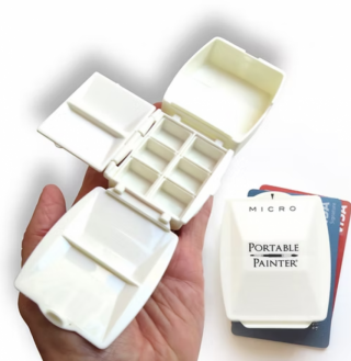 Cestovní paleta na akvarelové barvy Portable Painter – Micro - 