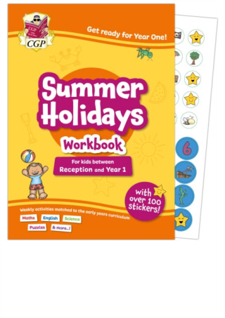 CGP Summer Holidays Activity Workbook - for kids between Reception and Year 1 (ages 4-5) - CGP Books