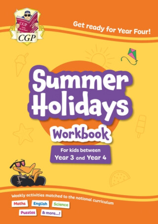 CGP Summer Holidays Activity Workbook - for kids between Year 3 and Year 4 (ages 7-8) - CGP Books