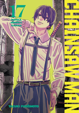 Chainsaw Man 17: Pistole, hřebíky, katana - Tacuki Fudžimoto