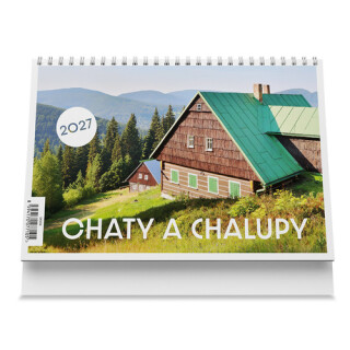 Chaty a chalupy 2027 - Stolní kalendář - 