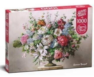 Cherry Pazzi Puzzle - Glamour Bouquet 1000 dílků (poškozené) - neuveden