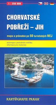Chorvatské pobřeží - jih, 1:250 000 (automapa) - neuveden
