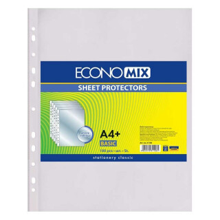 Chrániče na dokumenty A4 30µm, lesklé 100ks - 