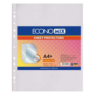Chrániče na dokumenty A4 40µm, lesklé 100ks - 