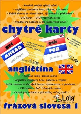 Chytré karty - Angličtina frázová slovesa 1 - Alexandra Pomazalová