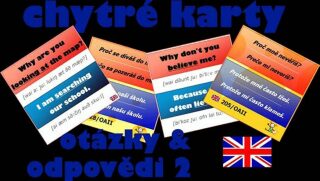 Chytré karty - Angličtina otázky a odpovědi 2 - neuveden