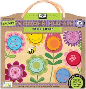 Circle Garden Chunky Wooden Puzzle - 
