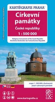 Církevní památky České republiky/1:500 tis.(tematická mapa) - neuveden