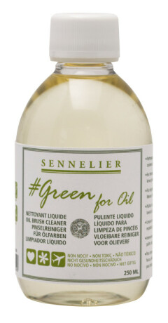 Čistič štětců Sennelier Green for Oil 250ml