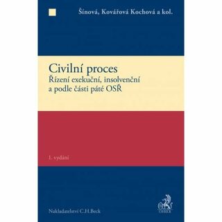 Civilní proces Zvláštní část - Klára Hamuľáková,Ingrid Kovářová Kochová,Renáta Šínová