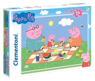 Puzzle Prasátko Peppa Maxi 104 dílků - neuveden