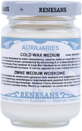 Cold wax pasta pro olejové barvy 125ml - 