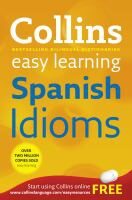 Collins Easy Learning Spanish Idioms - 