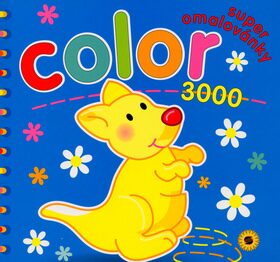 Color 3000 Super omalovánky Klokánek - omalovánka - Eduardo Trujillo
