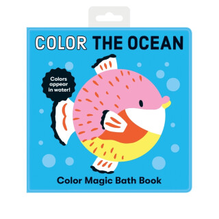 Color the Ocean Color Magic Bath Book - Mudpuppy