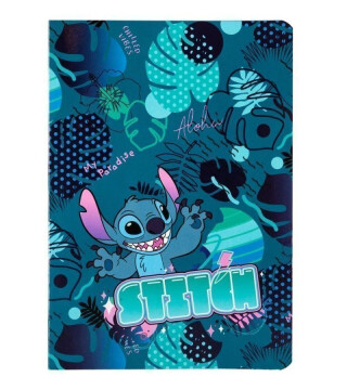Colorino poznámkový sešit Stitch 1 A5, linkovaný - 