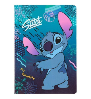 Colorino poznámkový sešit Stitch 4 A5, linkovaný - neuveden