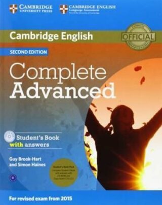 Complete Advanced Student´s Book Pack (Student´s Book with Answers with CD-ROM and Class Audio CDs (2)) (2015 Exam Specification) - Guy Brook-Hart,Simon Haines