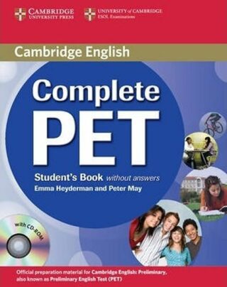Complete PET Students Book without Answers with CD-ROM - Emma Heyderman