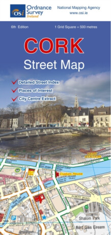Cork Street Map - Ordnance Survey Ireland