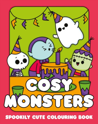 Cosy Monsters: A Super Cute Colouring Book - 