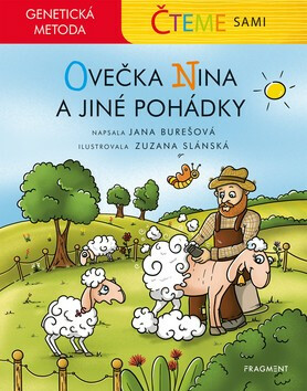 Čteme sami - genetická metoda - Ovečka Nina a jiné pohádky - Jana Burešová
