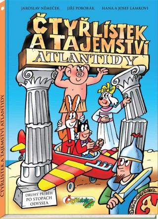 Čtyřlístek a tajemství Atlantidy - Hana Lamková,Josef Lamka,Jiří Poborák
