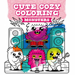 Cute Cozy Coloring: Monsters - 
