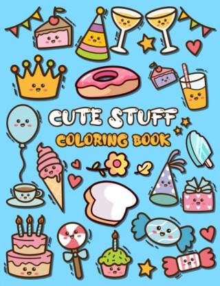Cute Stuff Coloring Book - Nick Marshall