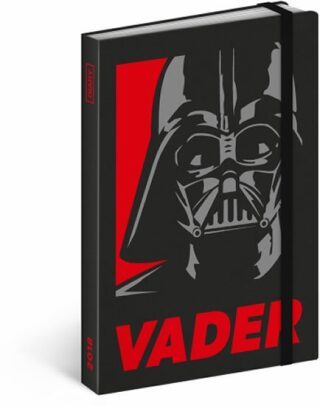 Diář 2018 - Star Wars – Vader, týdenní, 10,5 x 15,8 cm - neuveden