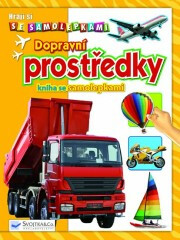 Dopravní prostředky - hraji si se samolepkami - neuveden