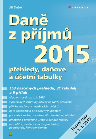 Daně z příjmů 2015 - Jiří Dušek