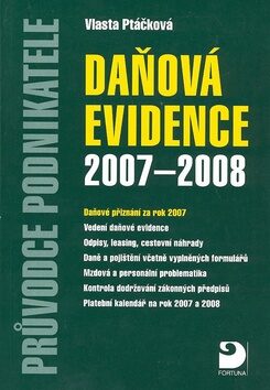 Daňová evidence 2007-2008 - Vlasta Ptáčková