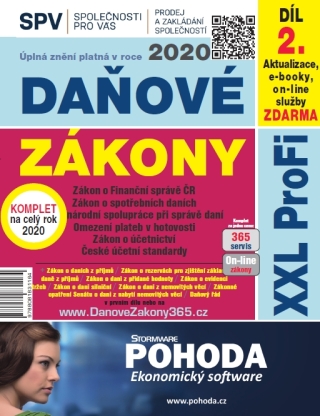 Daňové zákony 2020 ČR XXL ProFi (díl druhý) - autorů kolektiv