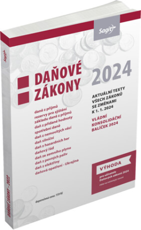 Daňové zákony 2024 - neuveden