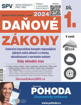 Daňové zákony 2024 (Díl 1.) - neuveden