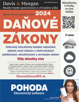 Daňové zákony 2024 SR XXL ProFi - kolektiv autorů
