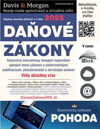 Daňové zákony 2025 SR XXL ProFi - autorů