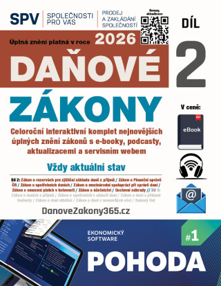 Daňové zákony 2026 XXL ProFi (Díl 2.) -  Redakční kolektiv
