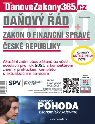 Daňový řád / Zákon o Finanční správě ČR 2020 s komentářem změn - autorů kolektiv