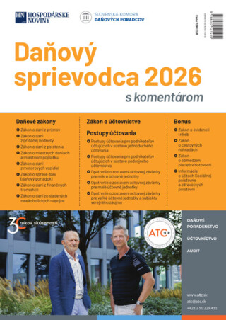 Daňový sprievodca 2026 - 