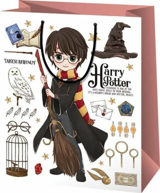 Dárková taška Harry Potter maxi - Kouzelné předměty - neuveden