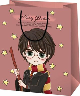 Dárková taška Harry Potter velká Famfrpál - neuveden