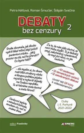Debaty bez cenzury 2 - Štěpán Svačina,Roman Šmucler,Petra Hátlová