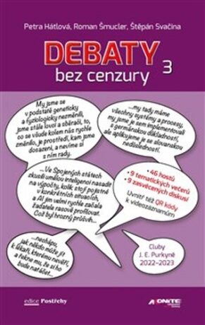 Debaty bez cenzury 3 - Štěpán Svačina,Roman Šmucler,Petra Hátlová