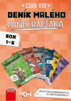 Deník malého Minecrafťáka 1-6 - dárkový box (komplet) - Cube Kid