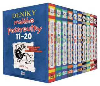 Deník malého poseroutky BOX 11-20 - Jeff Kinney