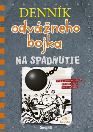 Denník odvážneho bojka 14: Na spadnutie - Jeff Kinney